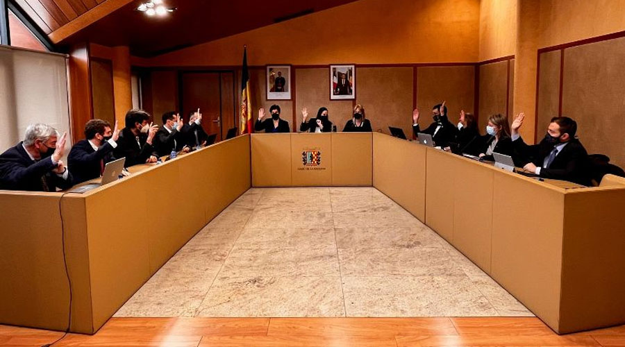 Sessió del Consell de Comú de la Massana