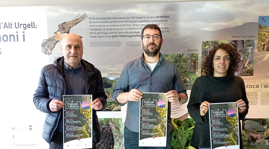 Presentació del nou cicle divulgatiu 'Parlem de Ciència’.