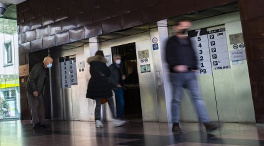 Triple ascensor de l’aparcament Centre Ciutat