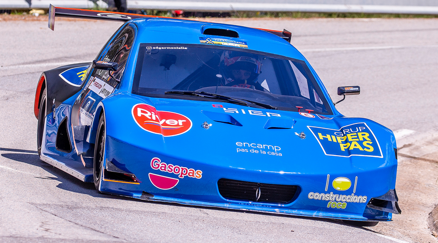 Edgar Montellà amb el Silver Car S3