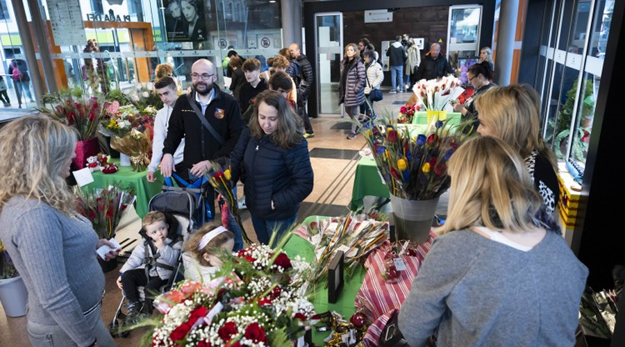 Celebració de Sant Jordi al Centre de Congressos