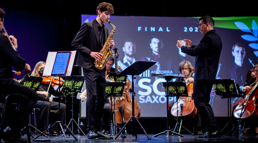 Giorgi Dzhishkariani, guanyador del Solo Sax Competion 2022