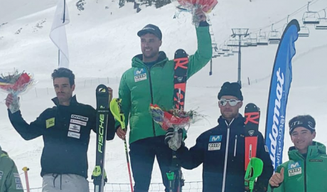 Àxel Esteve segon al podi