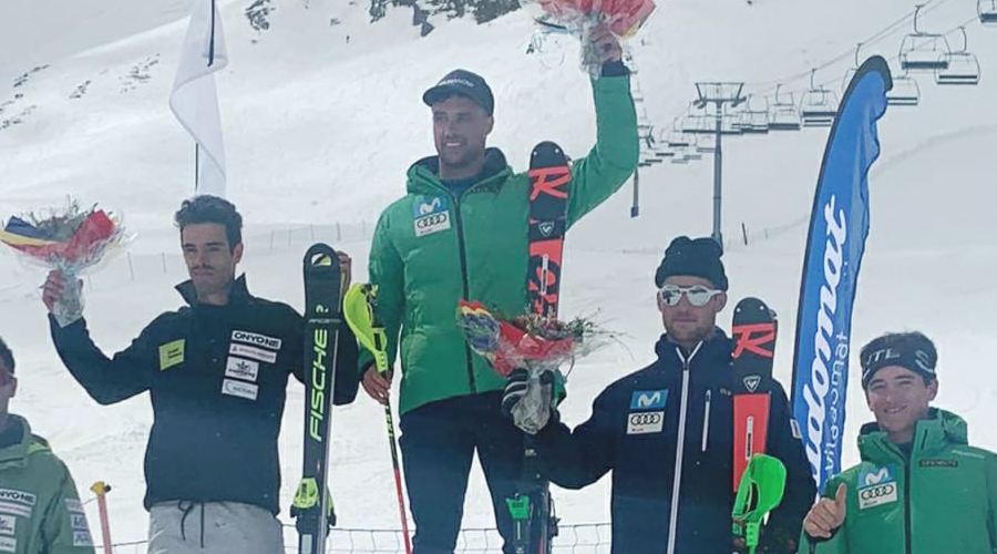 Àxel Esteve segon al podi