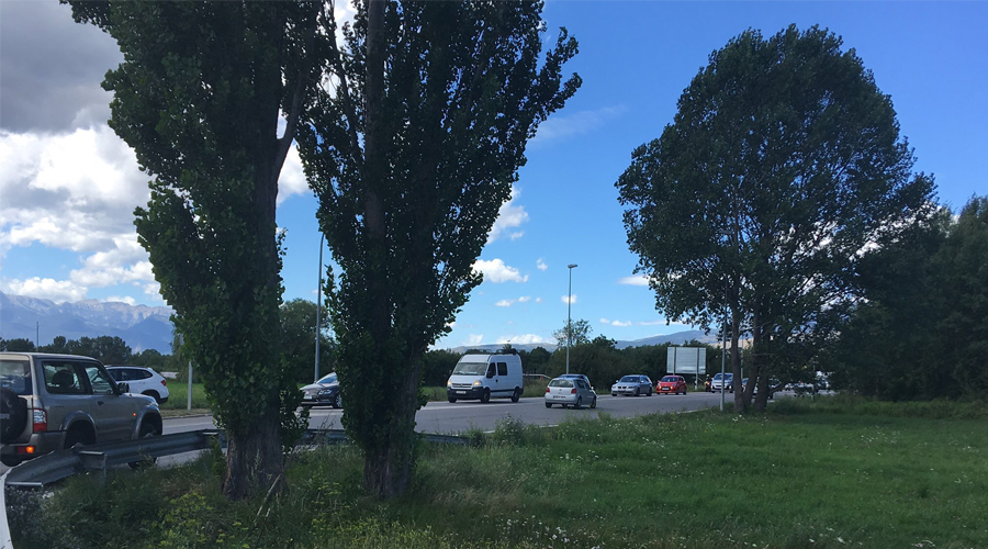 Trànsit a l’N-260 entre Puigcerdà i Bolvir