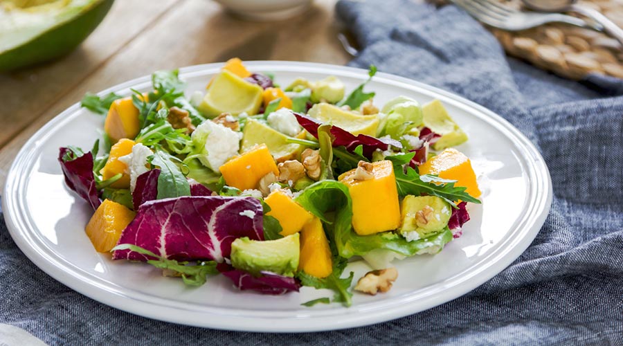 Amanida de mango i alvocat