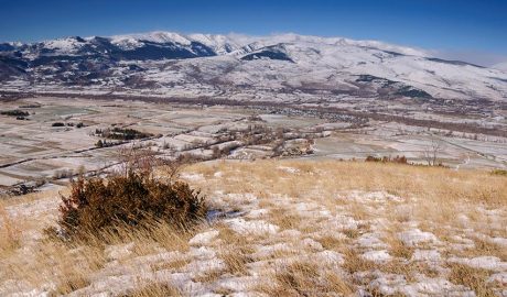 Paisatge gelat a l'abril de 2022