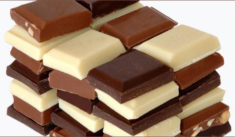 Diferents preses de xocolata