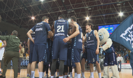 Jugadors del Bàsquet Club Andorra