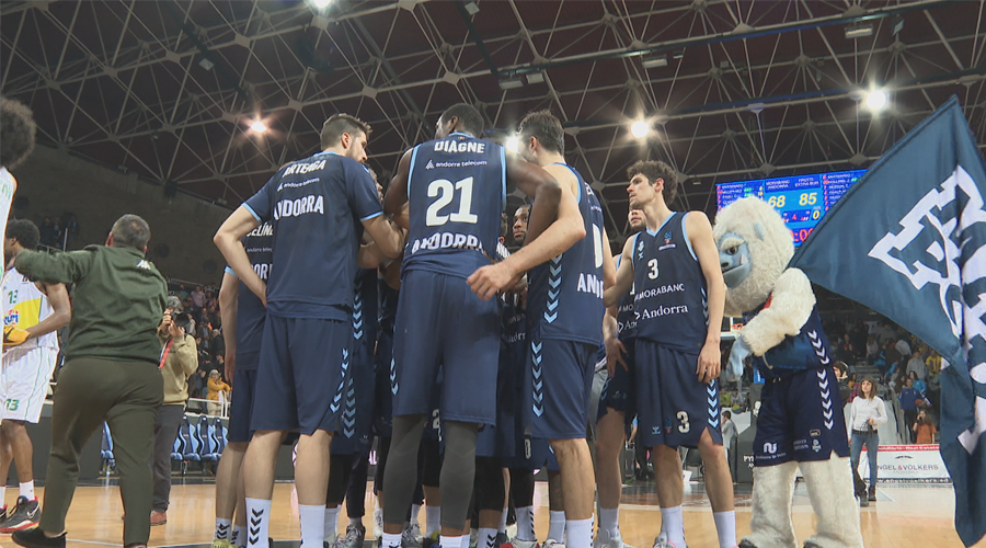 Jugadors del Bàsquet Club Andorra