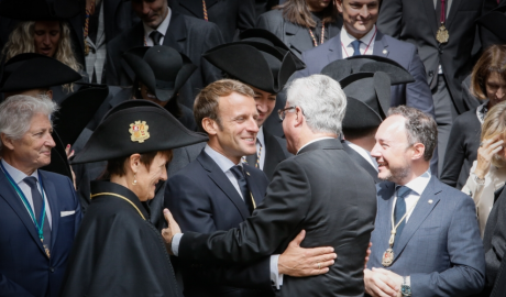Una visita del president i copríncep francès, Emmanuel Macron, al Principat