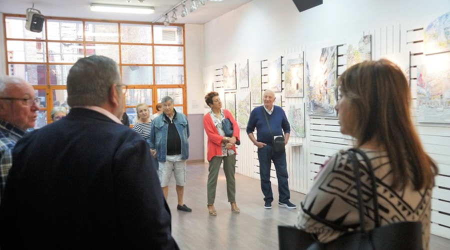 Exposició de Véronique Bandry i trobada de l'associació Philandorre