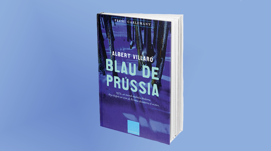 Portada de 'Blau de Prússia', d'Albert Villaró.
