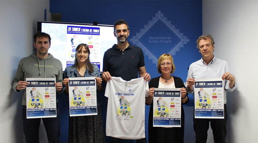 Presentació de la 12a edició del Torneig Ciutat de la Seu d'Urgell de bàsquet per a esportistes amb diversitat funcional