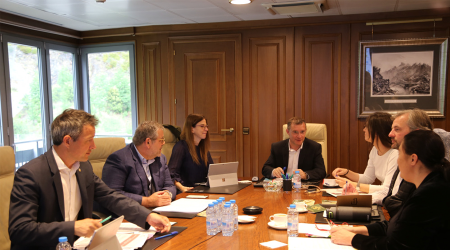 Reunió del consell assessor de la vall del Madriu avui a Sant Julià