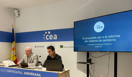 Roda de premsa de presentació de les propostes de la CEA