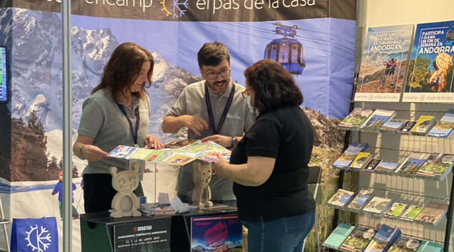 Stand de Turisme d'Encamp a la fira de Bilbao