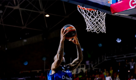 Un jugador del Bàsquet Club Andorra