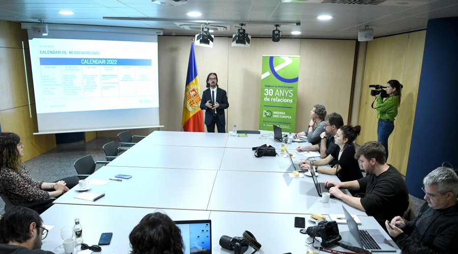 Una reunió entre Andorra i la Unió Europea
