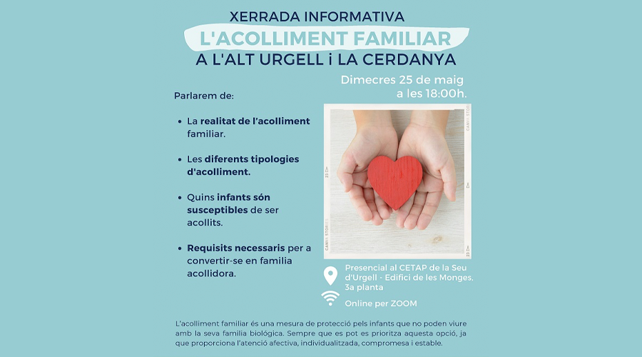 Xerrada sobre acolliments familiars