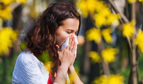 Noia amb al·lèrgia