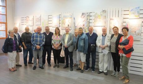 El Punt d'Informació Juvenil d’Encamp acull l’exposició pictòrica de Véronique Bandry