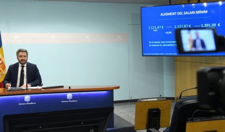 Jover informa de la decisió d'augmentar el salari mínim