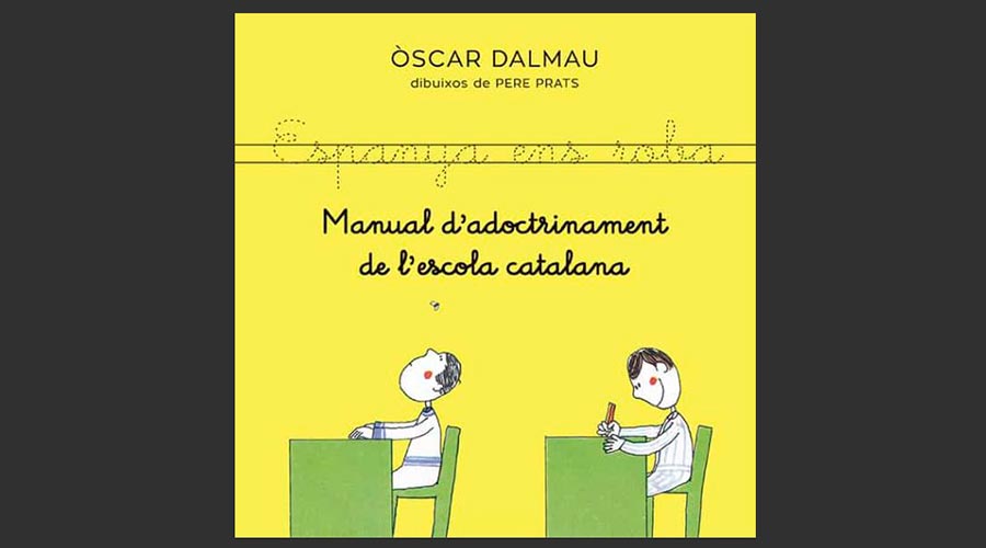 Coberta del Manual d'adoctrinament de l'escola catalana