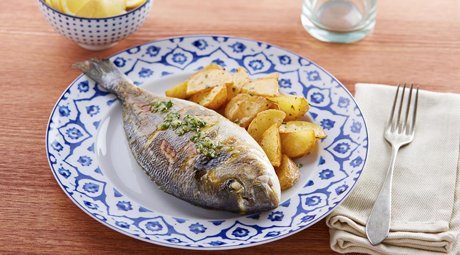 Orada amb patates