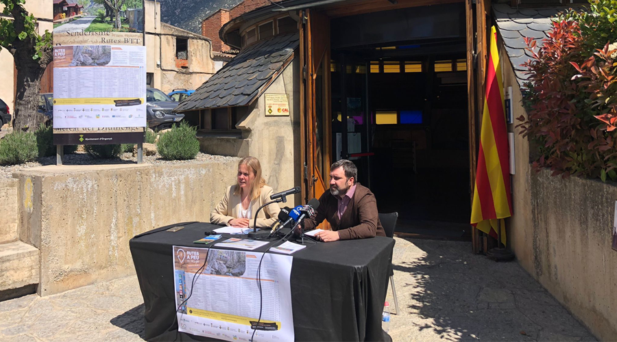 Presentació de la 18a edició de les Rutes Guiades a Peu per l'Alt Urgell