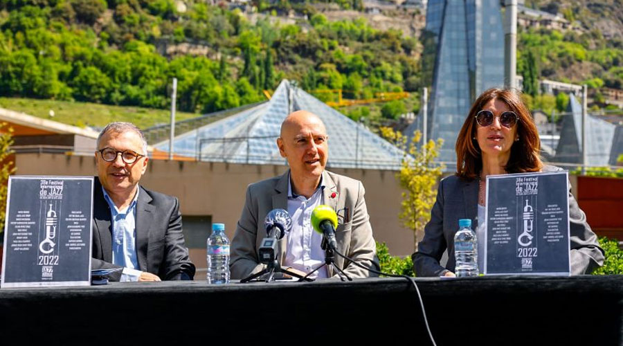 Presentació del 38è Andorra Jazz Escaldes-Engordany
