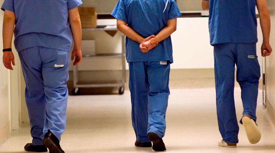 sanitaris en un hospital