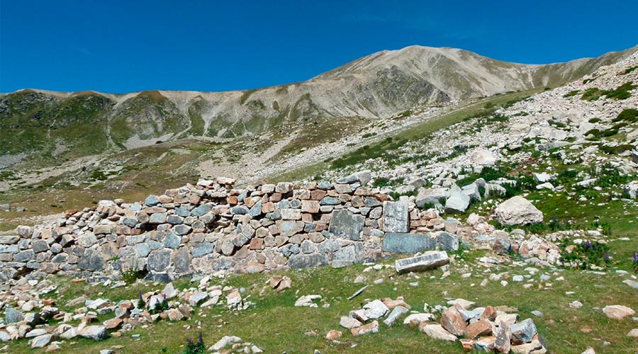 Quadres del refugi vell d'Ulldeter