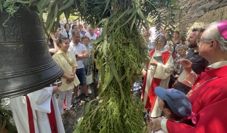 Encamp celebra la restauració de la campana del 1597 Jesús Maria durant l’aplec de Sant Romà de Vila