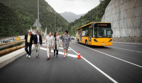 Inaugurat el doble carril de baixada a la CG-3 entre la CS d’Anyós i el túnel de les Dos Valires