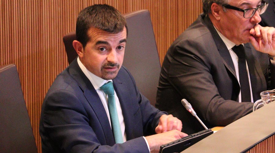 El conseller general Oliver Alis