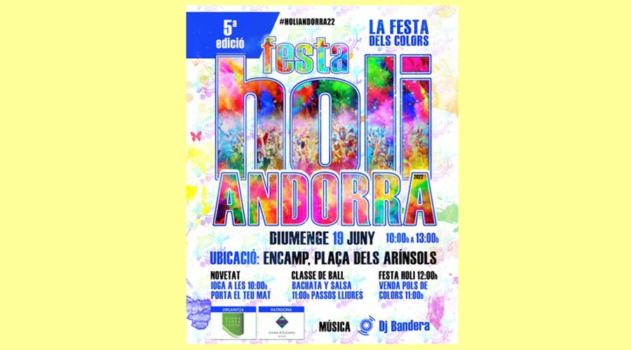 Encamp celebra una nova edició de la Festa dels Colors