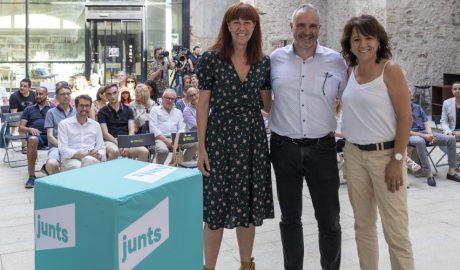 Jordi Fàbrega fa la seva presentació com a candidat de Junts a la Seu d'Urgell