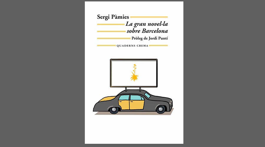 Portada del llibre a gran novel·la sobre Barcelona