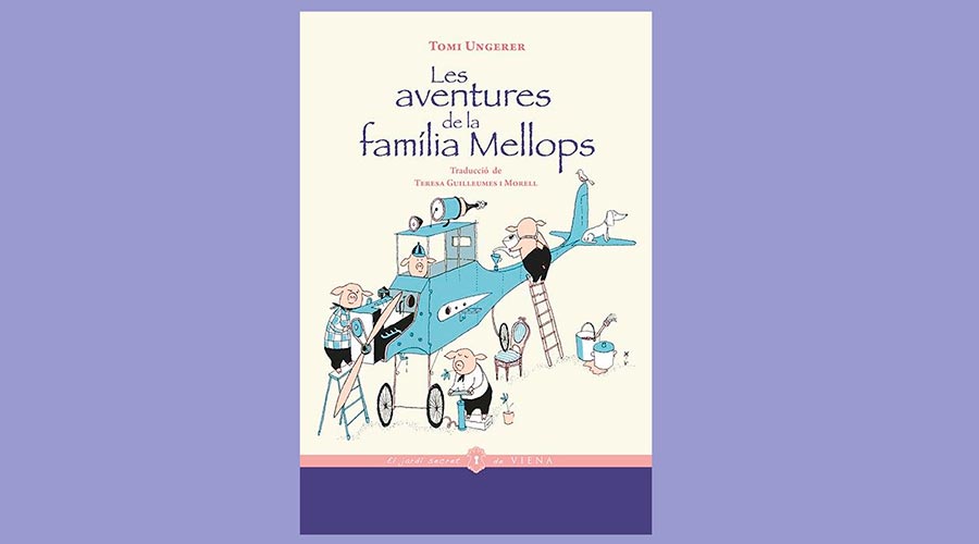 Portada del llibre Les aventures de la família Mellops