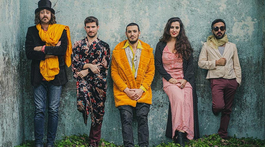 Foto de Sílvia Pérez Cruz i Farsa Circus Band