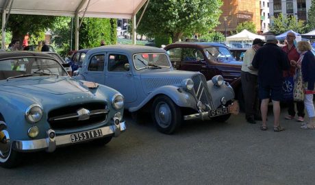 Vehicles antics exposats a Encamp