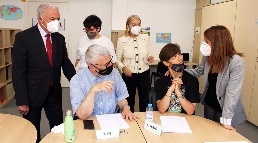 Representants de La Fageda visiten i&i Serveis de la Fundació Privada Nostra Senyora de Meritxell