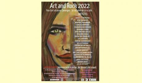 cartell de l'Art&Rock de la Seu d'Urgell