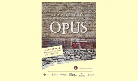 Cartell de l'exposició OPU a la Seu