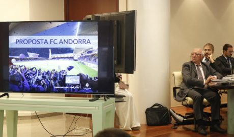 Enric Riba i David Ríos del PS d'Encamp