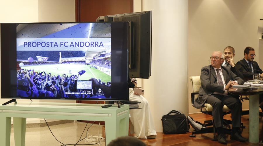 Enric Riba i David Ríos del PS d'Encamp