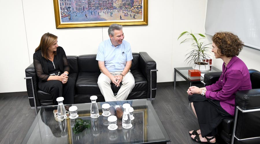 el president de la Conferència de les ONG del Consell d'Europa, Gerhard Ermischer
