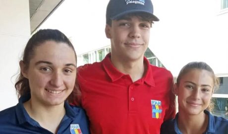 Alexandra Mejia, Monserrat Pubill i Kevin Teixeira, nedadors de la FAN