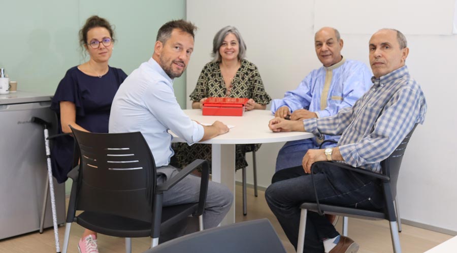 El PS rep una delegació del Poble Sahrauí